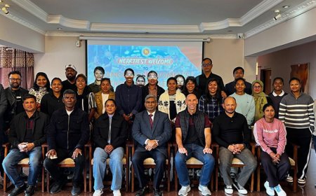 বাংলাদেশ নারী ক্রিকেট দলকে কাঠমান্ডু দূতাবাসে সংবর্ধনা