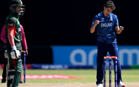 ইংল্যান্ডের কাছে হার, সুপার সিক্সেই বিদায় বাংলাদেশের 