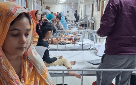 শীতজনিত রোগে ঢাকার শিশু হাসপাতালগুলোতে ভিড়