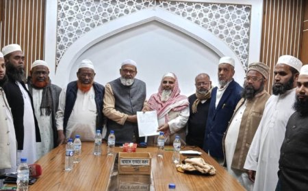 যশোরে জামায়াতকে সমর্থন দিয়ে সরে দাঁড়ালেন খেলাফত মজলিসের প্রার্থী