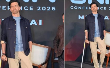 হাঁটু–কাঁধ–গোড়ালি হঠাৎ ‘বন্ধ’ হয়ে যায় হৃতিকের!