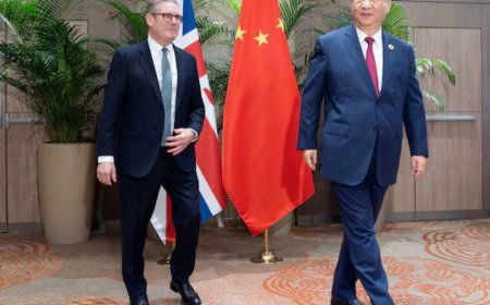 যুক্তরাষ্ট্রের সঙ্গে টানাপোড়েনের মধ্যেই চীন সফরে যাচ্ছেন স্টারমার