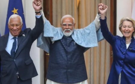 ভারত ও ইইউর মধ্যে ঐতিহাসিক বাণিজ্য চুক্তি ঘোষণা