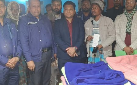 কম্বল বিতরণ করে ভোট চাওয়ায় জরিমানা