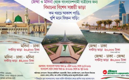 বিশ হাজার টাকায় সৌদি আরব থেকে ঢাকা ফেরার সুযোগ 