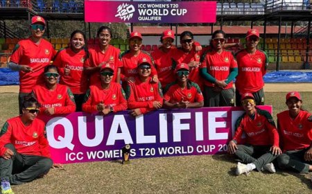 রান পেলেন নিগার, স্কটল্যান্ডকে উড়িয়ে  বাংলাদেশের ছয়ে ছয়