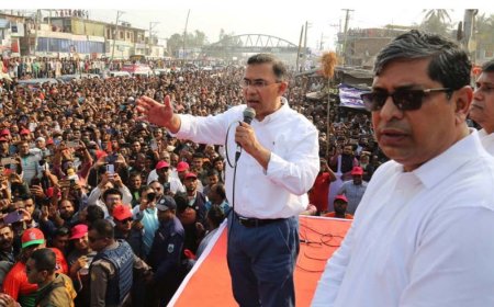 ধানের শীষে ভোট দিয়ে প্রমাণ করুন বগুড়ার মাটি বিএনপির ঘাঁটি: তারেক রহমান