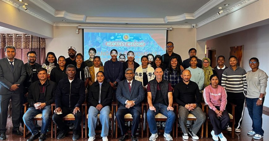 বাংলাদেশ নারী ক্রিকেট দলকে কাঠমান্ডু দূতাবাসে সংবর্ধনা