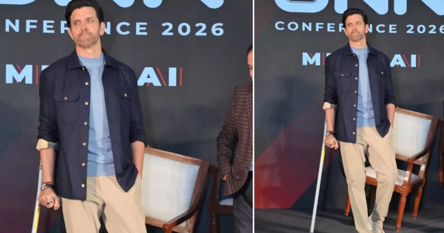 হাঁটু–কাঁধ–গোড়ালি হঠাৎ ‘বন্ধ’ হয়ে যায় হৃতিকের!