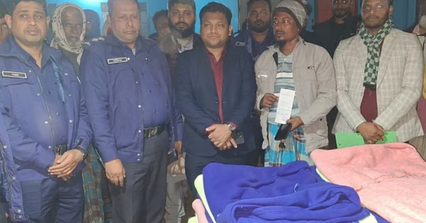 কম্বল বিতরণ করে ভোট চাওয়ায় জরিমানা