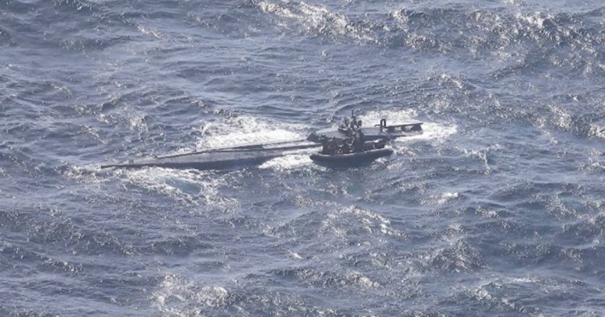 আটলান্টিকে ‘নারকো-সাব’ জব্দ, মিললো ৯ টন কোকেন