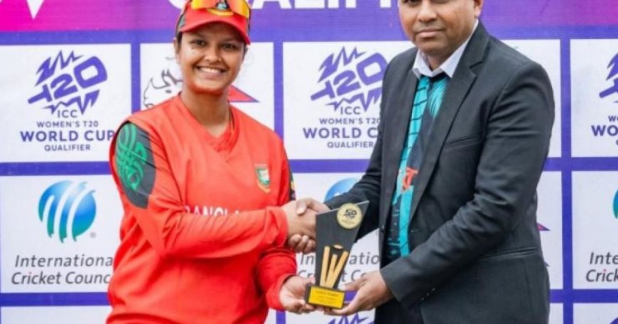 থাইল্যান্ডকে হারিয়ে টি-টোয়েন্টি বিশ্বকাপের আরও কাছে জ্যোতির দল 