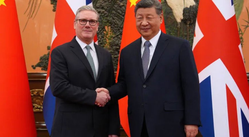 Xi and Starmer agree to deepen economic ties