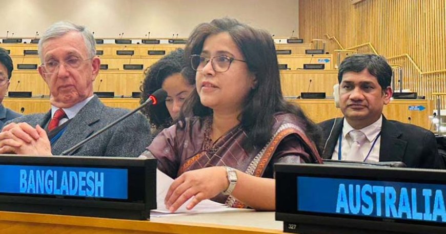 জাতিসংঘ শান্তি বিনির্মাণ কমিশনের সহ-সভাপতি নির্বাচিত বাংলাদেশ