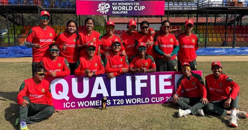 রান পেলেন নিগার, স্কটল্যান্ডকে উড়িয়ে  বাংলাদেশের ছয়ে ছয়