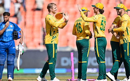 বিশ্বকাপের প্রথম ডাবল সুপার ওভারে আফগানদের হারাল দ.আফ্রিকা