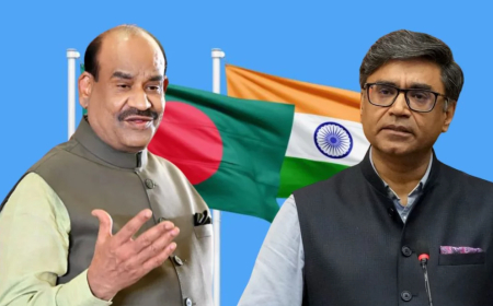 প্রধানমন্ত্রীর শপথে ভারতের প্রতিনিধিত্ব করবেন স্পিকার ও পররাষ্ট্রসচিব