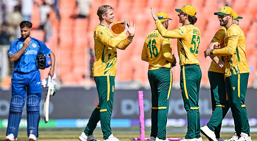 বিশ্বকাপের প্রথম ডাবল সুপার ওভারে আফগানদের হারাল দ.আফ্রিকা