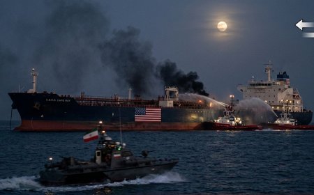 পারস্য উপসাগরে উত্তেজনা: মার্কিন ট্যাংকারে হামলার দাবি ইরানের, বাড়ছে আঞ্চলিক উদ্বেগ