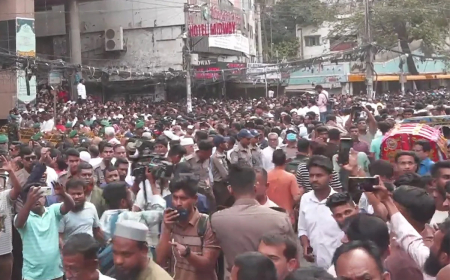 প্রধানমন্ত্রীর দায়িত্ব নেওয়ার পর প্রথমবার নয়াপল্টনে তারেক রহমান