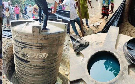 অবৈধ মজুতের বিরুদ্ধে অভিযান, লাখো লিটার তেল উদ্ধার