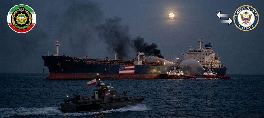 পারস্য উপসাগরে উত্তেজনা: মার্কিন ট্যাংকারে হামলার দাবি ইরানের, বাড়ছে আঞ্চলিক উদ্বেগ