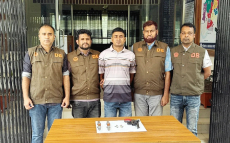 পুলিশের ছবি ব্যবহার করে সাইবার প্রতারণা, অস্ত্রসহ চক্রের সদস্য গ্রেফতার